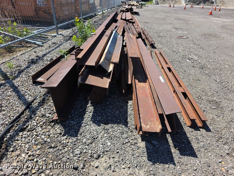 image for item EV2154 Approximately 30 steel beams