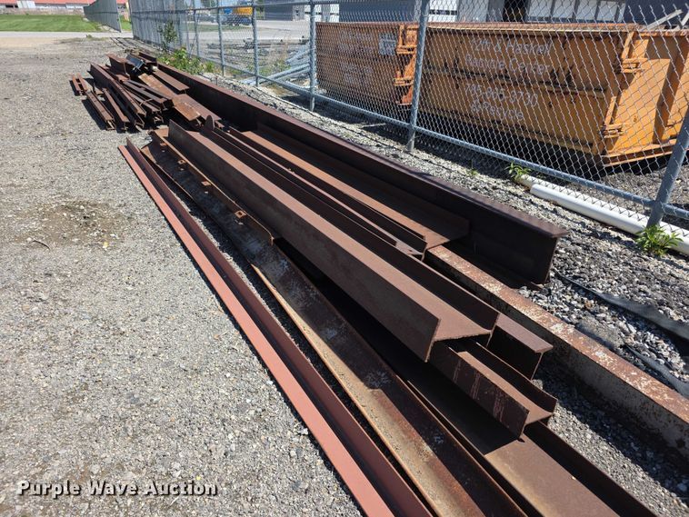 image for item EV2154 Approximately 30 steel beams