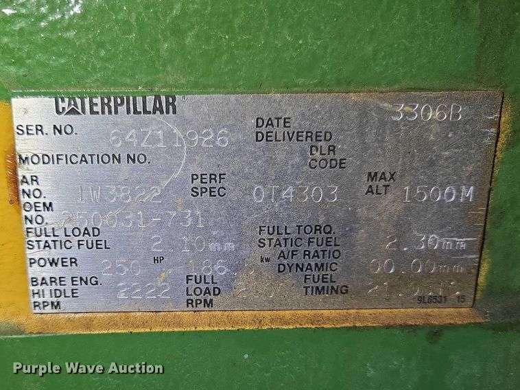 image for item EV5701 Sullair 900Q air compressor