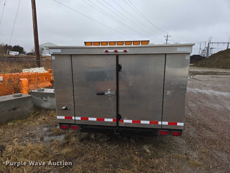 image for item EV5770 2004 Toolmaster enclosed cargo trailer