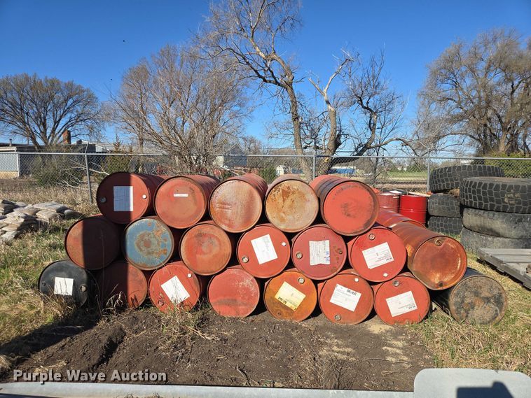 image for item EV5855 (40) 55 gallon barrels