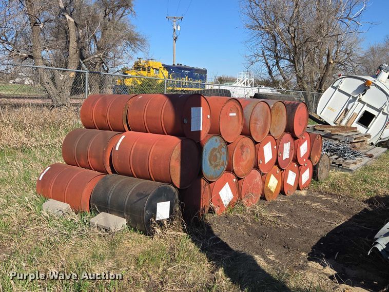 image for item EV5855 (40) 55 gallon barrels