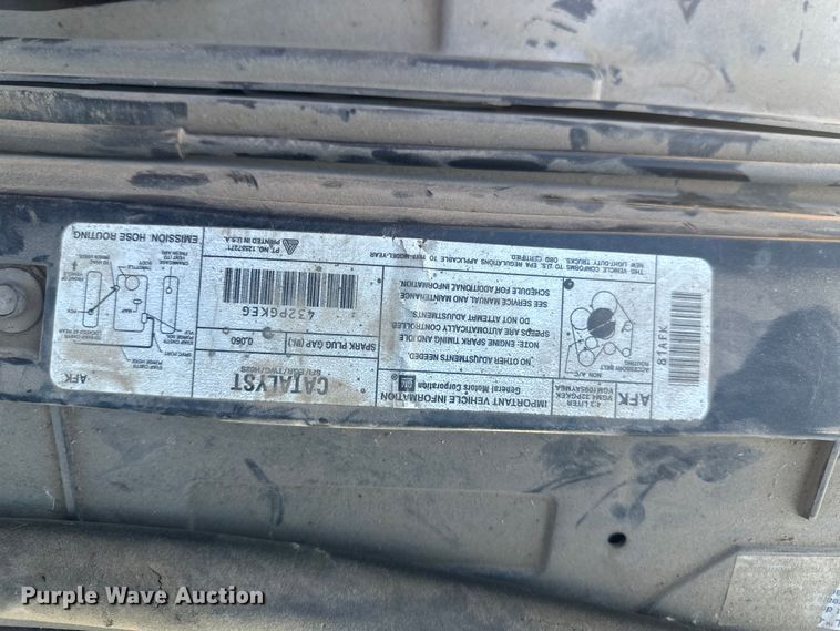 image for item EV5862 1997 Chevrolet S10 pickup truck
