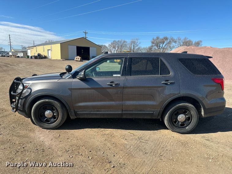 image for item EV5864 2019 Ford Explorer Police Interceptor SUV