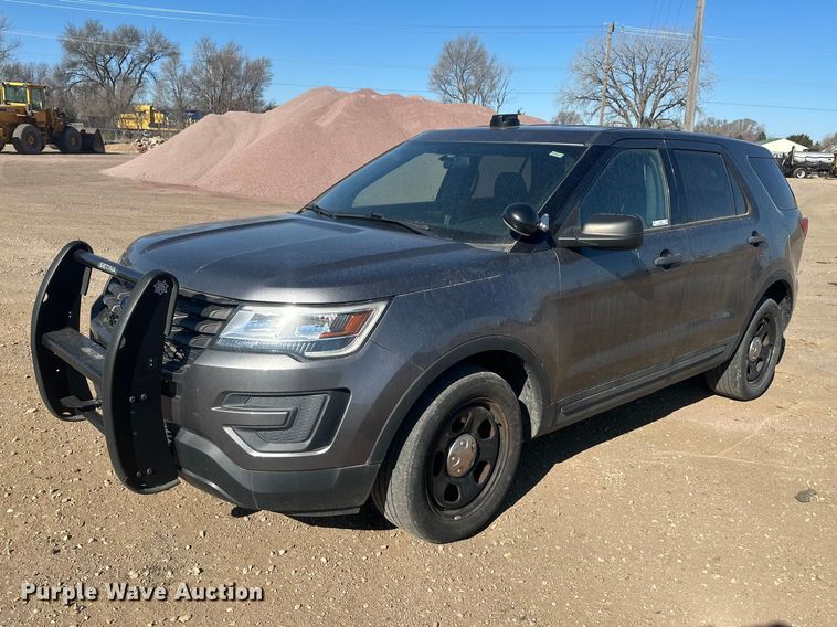 image for item EV5865 2018 Ford Explorer Police Interceptor SUV