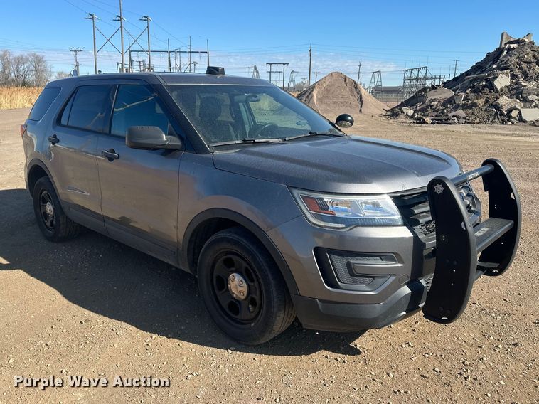 image for item EV5865 2018 Ford Explorer Police Interceptor SUV