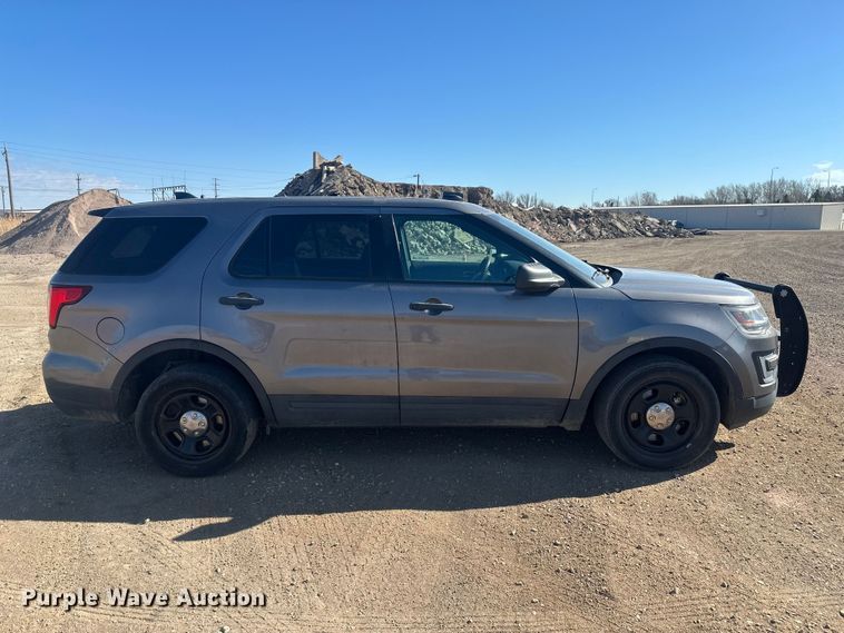 image for item EV5865 2018 Ford Explorer Police Interceptor SUV