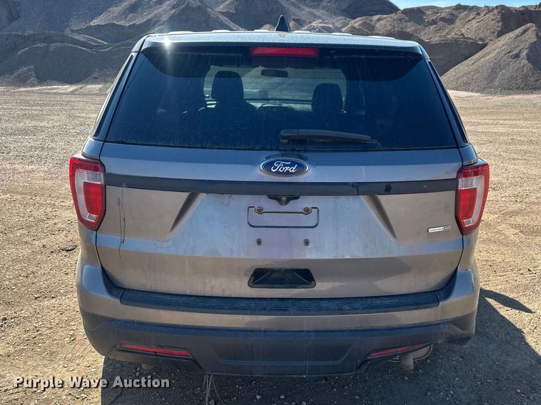 image for item EV5865 2018 Ford Explorer Police Interceptor SUV