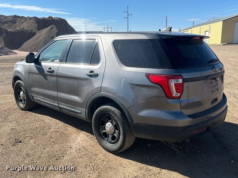 image for item EV5865 2018 Ford Explorer Police Interceptor SUV