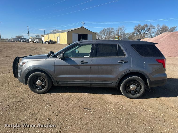 image for item EV5865 2018 Ford Explorer Police Interceptor SUV