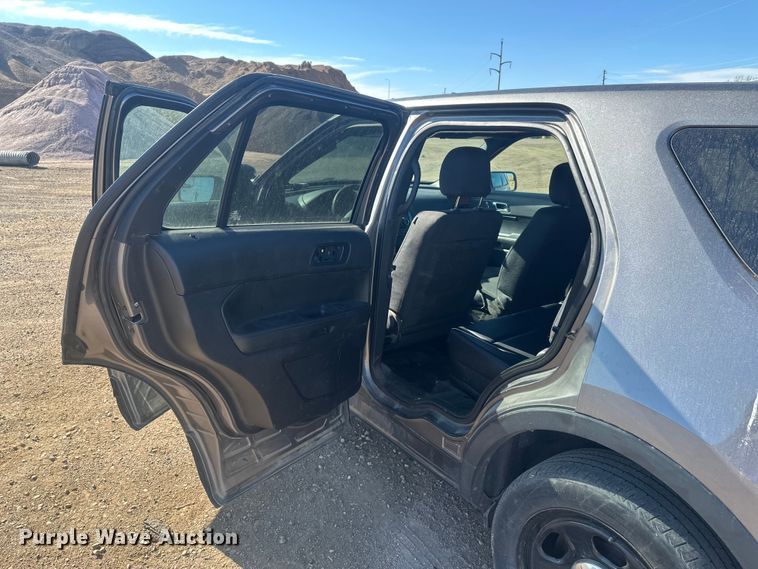 image for item EV5865 2018 Ford Explorer Police Interceptor SUV