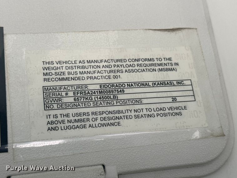 image for item EV5880 2010 Ford E450 
