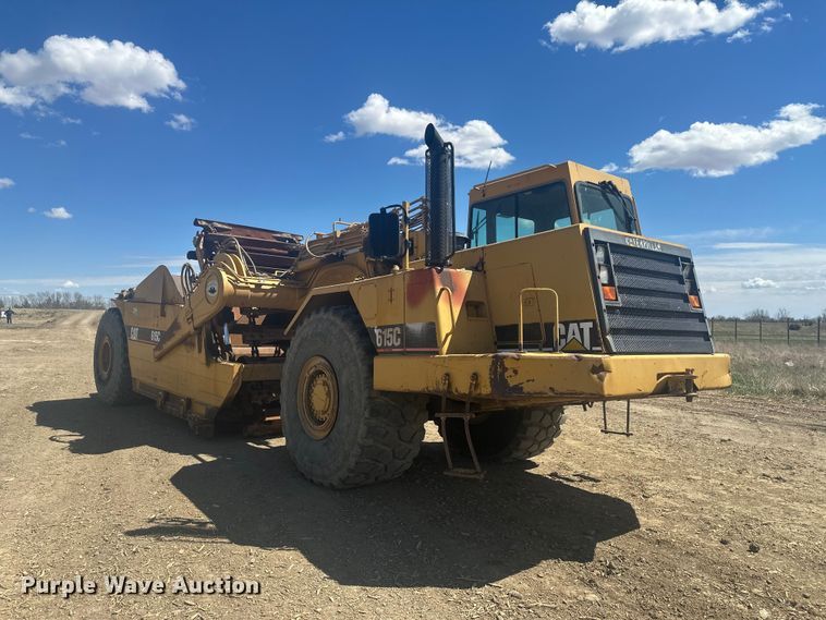 image for item EV5882 1997 Caterpillar 615CII elevating scraper