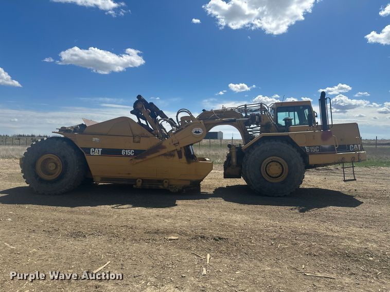 image for item EV5882 1997 Caterpillar 615CII elevating scraper