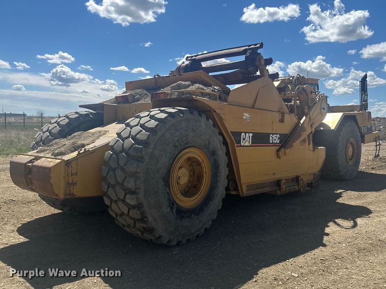 image for item EV5882 1997 Caterpillar 615CII elevating scraper