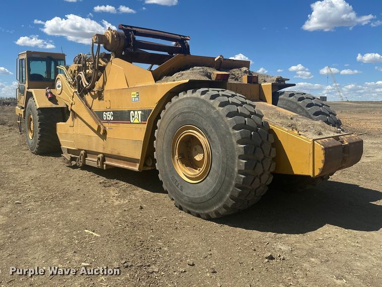 image for item EV5882 1997 Caterpillar 615CII elevating scraper