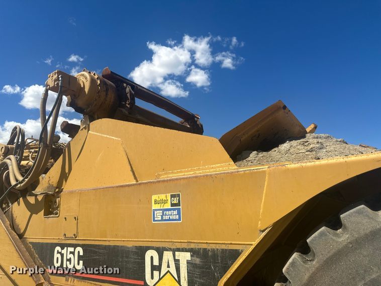 image for item EV5882 1997 Caterpillar 615CII elevating scraper