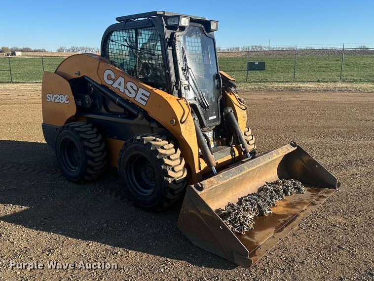image for item EV5890 2019 Case SV280 skid steer loader
