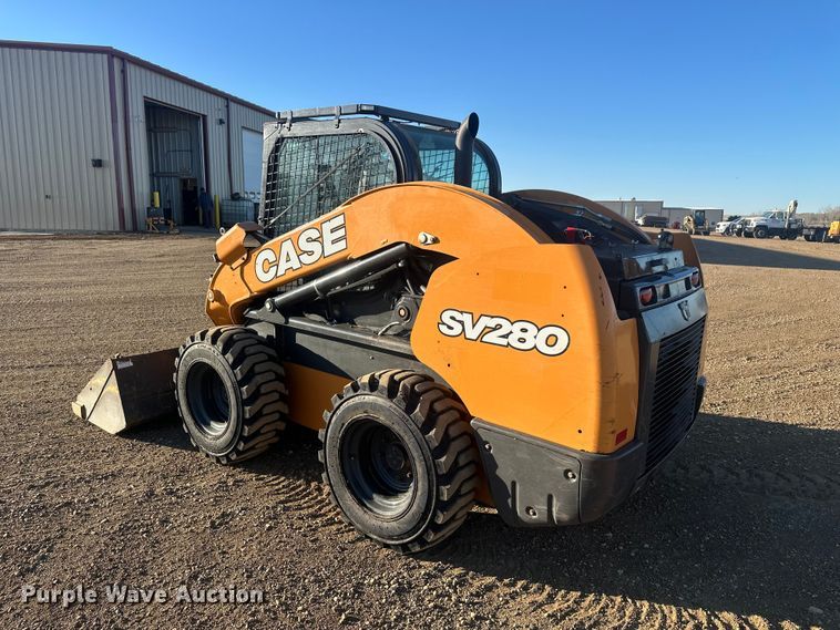 image for item EV5890 2019 Case SV280 skid steer loader