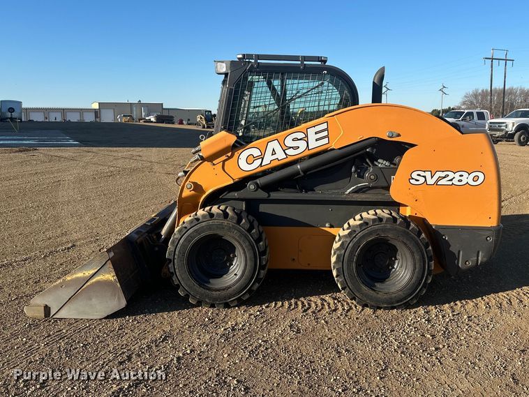 image for item EV5890 2019 Case SV280 skid steer loader
