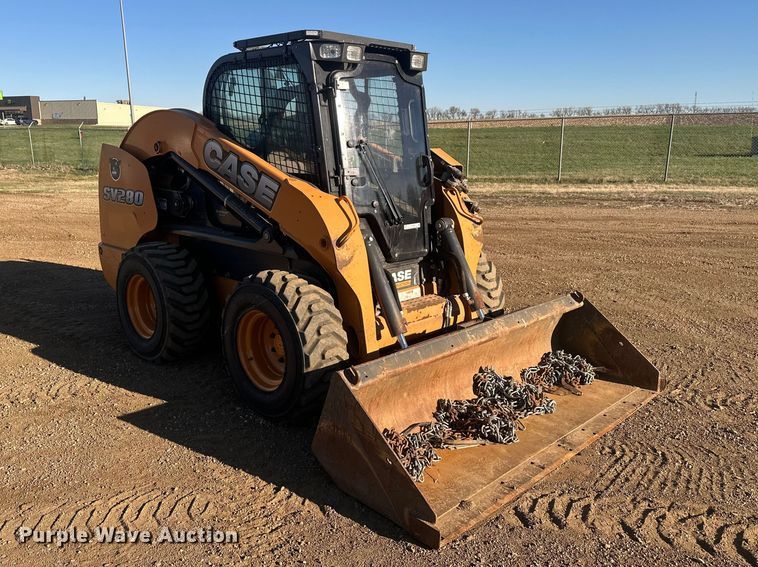 image for item EV5895 2015 Case SV280 skid steer loader