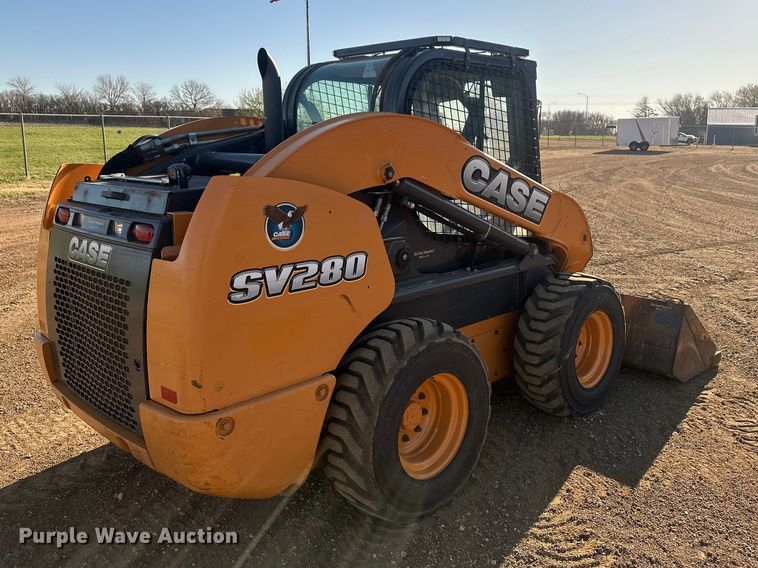 image for item EV5895 2015 Case SV280 skid steer loader
