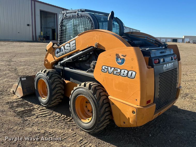 image for item EV5895 2015 Case SV280 skid steer loader