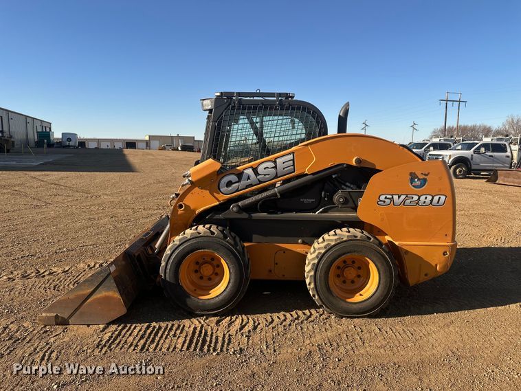 image for item EV5895 2015 Case SV280 skid steer loader