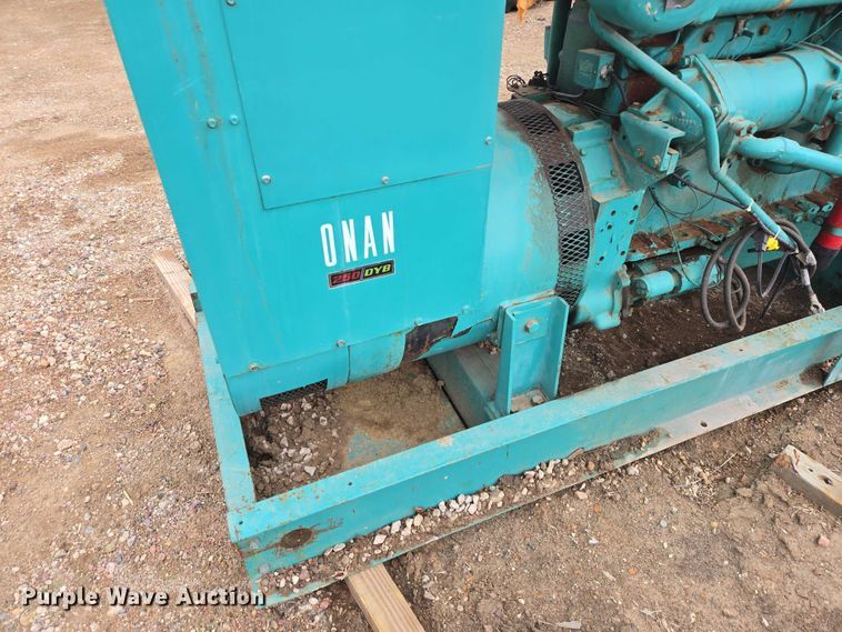 image for item EV5958 Onan 250.0 DYB-17R/15210D generator