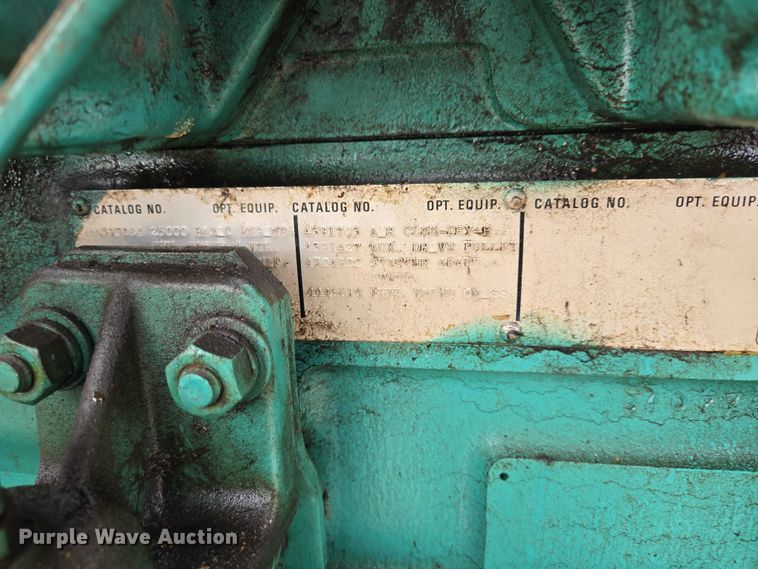 image for item EV5958 Onan 250.0 DYB-17R/15210D generator