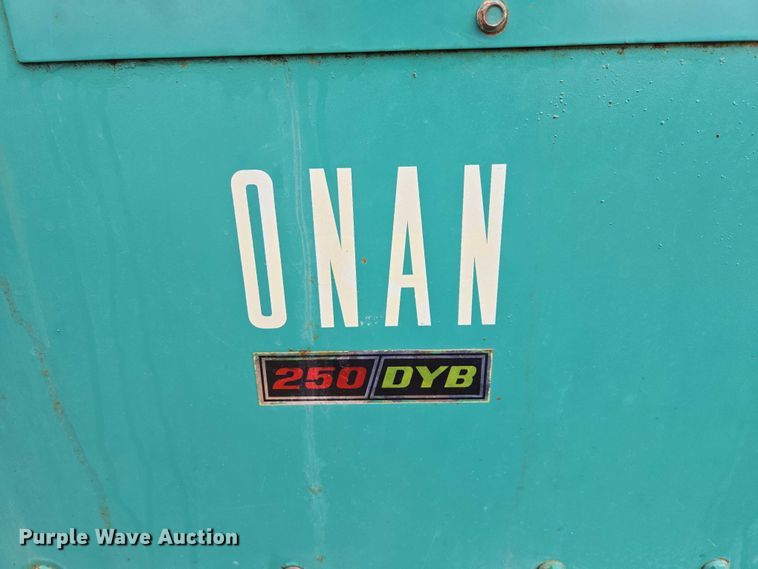image for item EV5958 Onan 250.0 DYB-17R/15210D generator