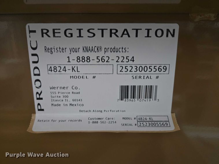 image for item EV5961 Knaack 4824 tool box