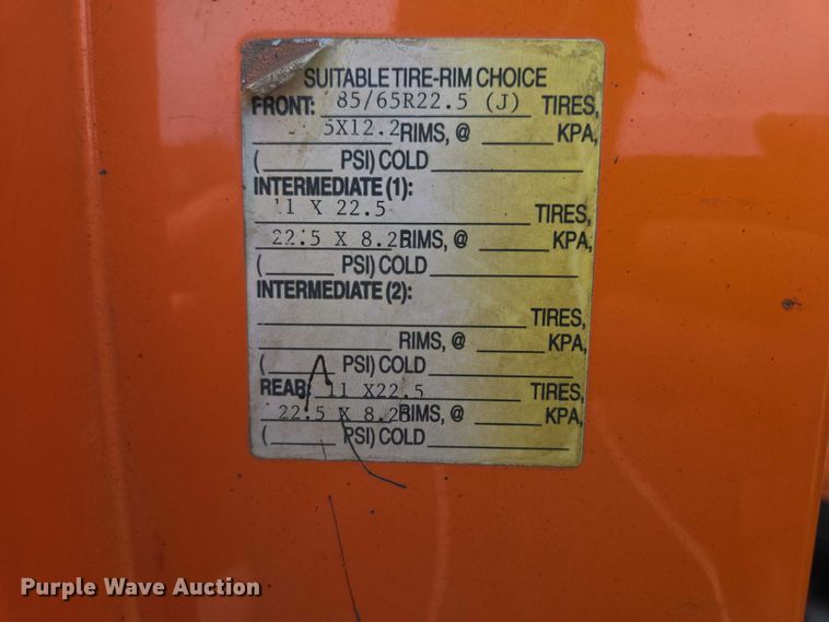 image for item EV5966 2003 Sterling L9500 dump truck