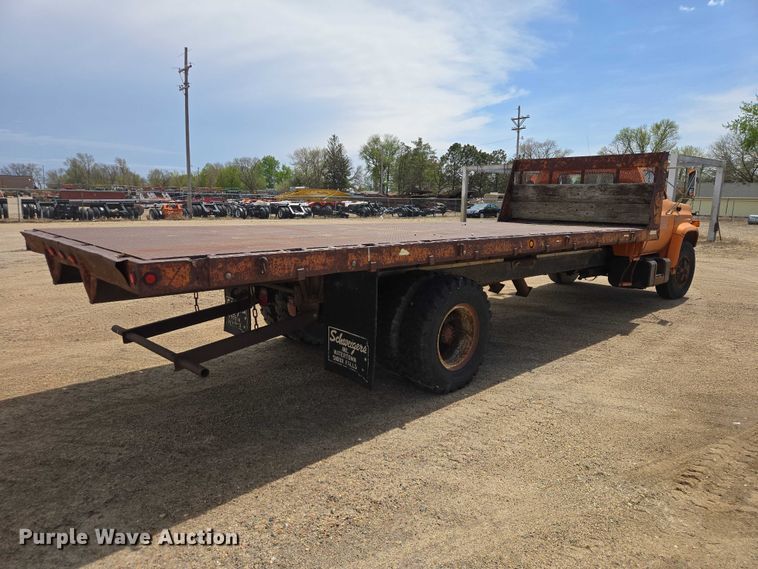 image for item EV5967 1979 Chevrolet C70 dump flatbed truck
