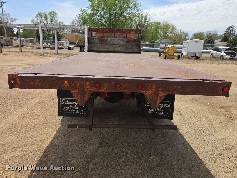 image for item EV5967 1979 Chevrolet C70 dump flatbed truck