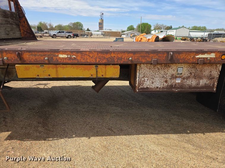 image for item EV5967 1979 Chevrolet C70 dump flatbed truck