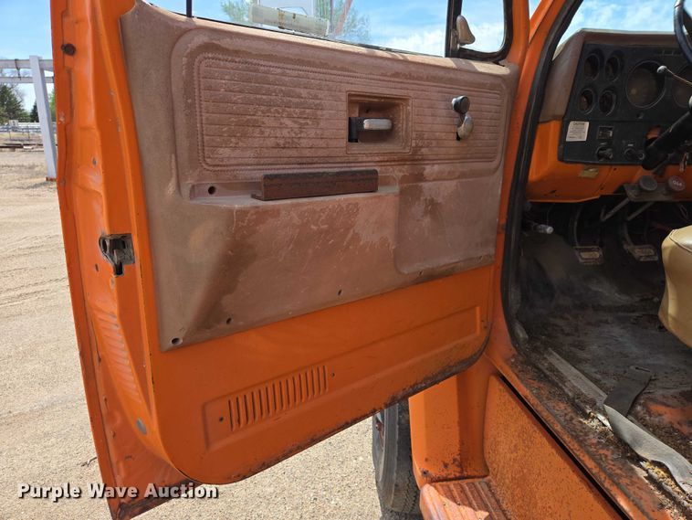 image for item EV5967 1979 Chevrolet C70 dump flatbed truck