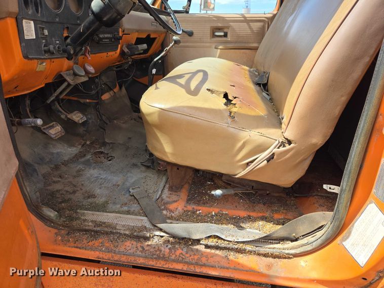 image for item EV5967 1979 Chevrolet C70 dump flatbed truck
