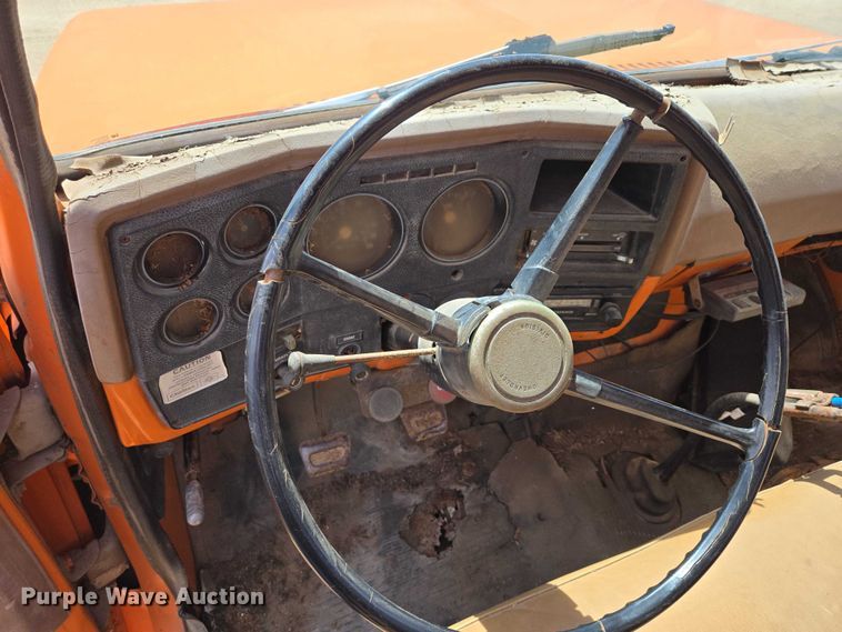 image for item EV5967 1979 Chevrolet C70 dump flatbed truck