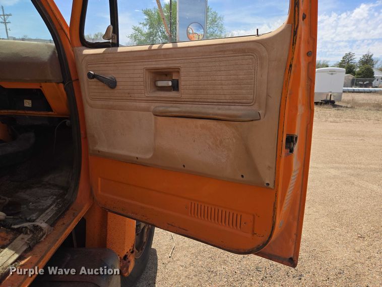image for item EV5967 1979 Chevrolet C70 dump flatbed truck