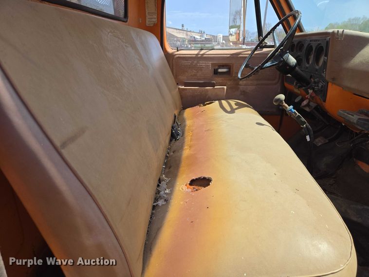 image for item EV5967 1979 Chevrolet C70 dump flatbed truck