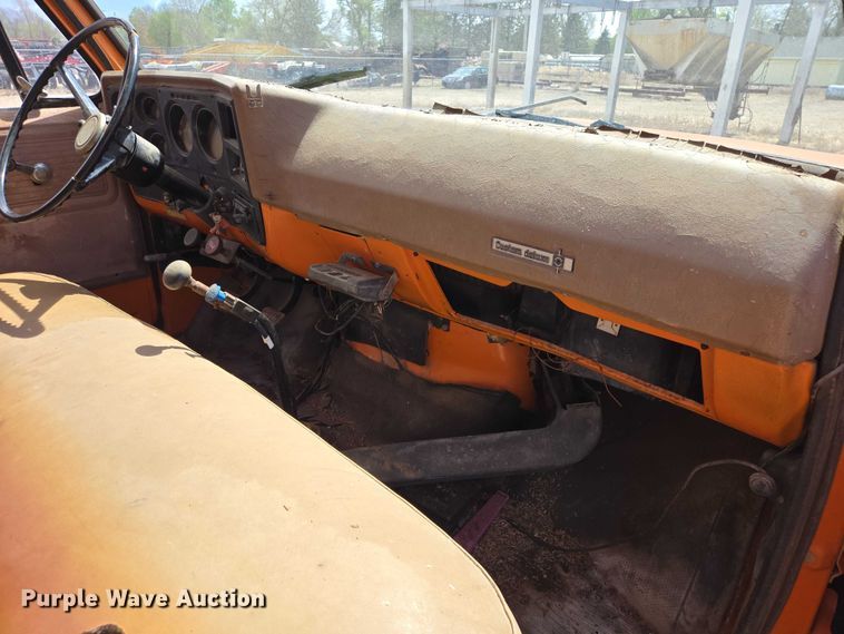image for item EV5967 1979 Chevrolet C70 dump flatbed truck