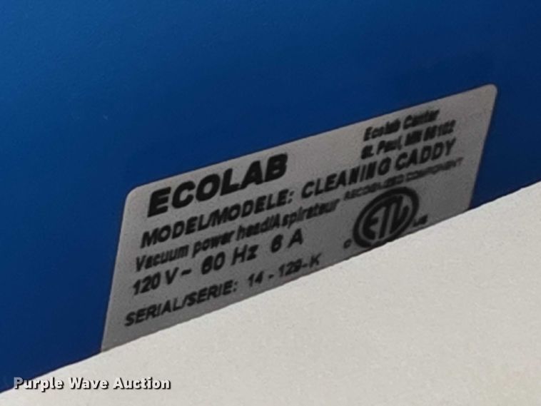 image for item EV5999 EcoLab cleaning caddy