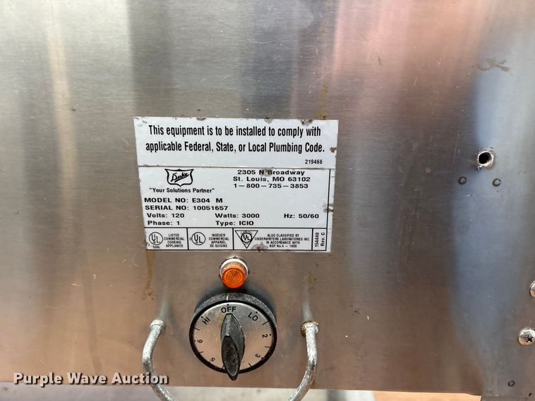 image for item EW0061 Aerohot food warmer