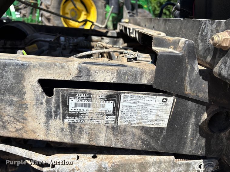 image for item EW0064 2010 John Deere Gator utility vehicle