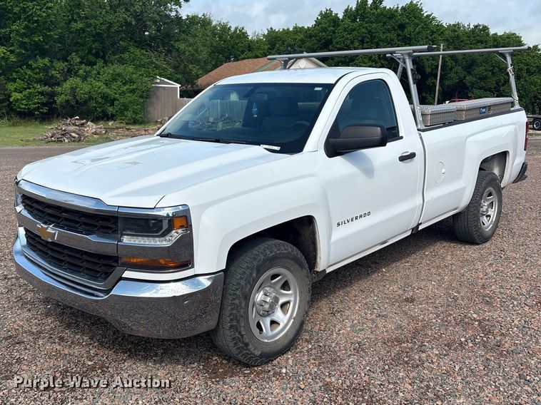 image for item EW1536 2017 Chevrolet Silverado 1500 pickup truck