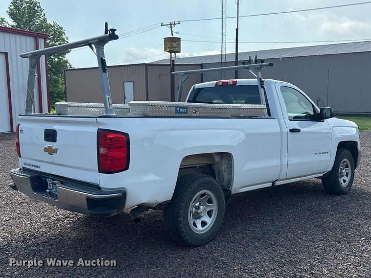 image for item EW1536 2017 Chevrolet Silverado 1500 pickup truck