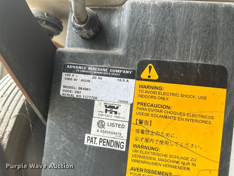 image for item EW2009 Auqa Clean 15 floor cleaner