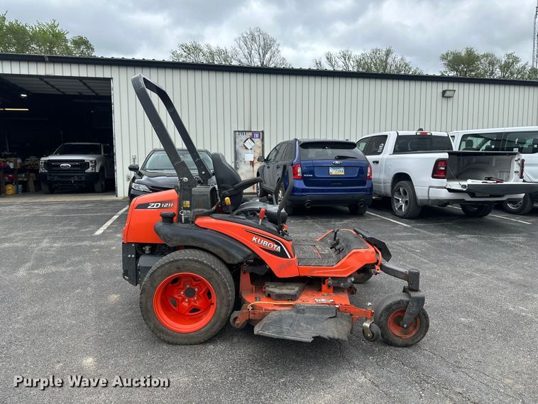 image for item EW2025 Kubota ZD1211L ZTR lawn mower