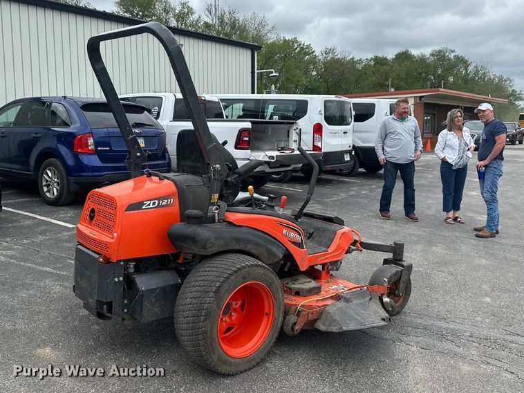 image for item EW2025 Kubota ZD1211L ZTR lawn mower